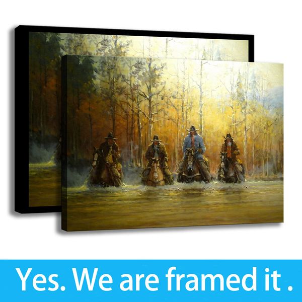 riders hd print canvas oil painting western cowboy wall art office decor framed art - ready to hang - support customization
riders hd print canvas oil painting western cowboy wall art office decor framed art - ready to hang - support customization