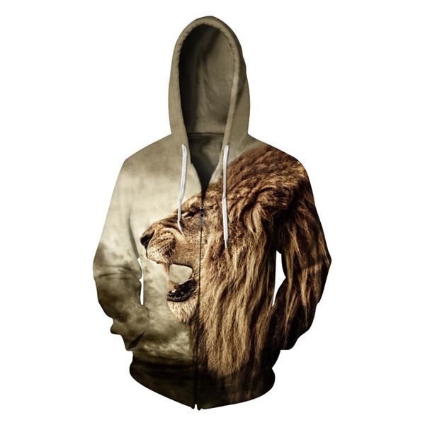 women/men sport hoodie sweatshirt lion 3d print fleece zipper jacket sportwear autumn winter running pullover cycling hoody, Black;red
women/men sport hoodie sweatshirt lion 3d print fleece zipper jacket sportwear autumn winter running pullover cycling hoody, Black;red