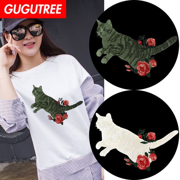 gugutree embroidery big tiger flower patch animal cartoon patches badges applique patches for clothing dxl-23, Black
gugutree embroidery big tiger flower patch animal cartoon patches badges applique patches for clothing dxl-23, Black