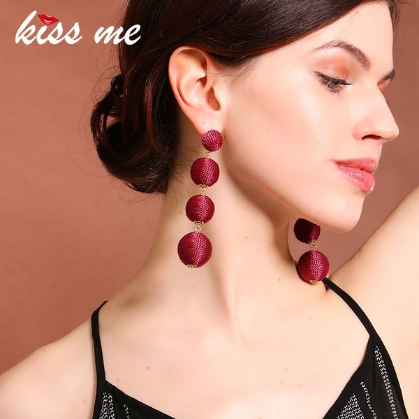 kiss me 4 colors bohemian pom pom ball earrings hanging long drop earrings for women fashion jewelry, Golden
kiss me 4 colors bohemian pom pom ball earrings hanging long drop earrings for women fashion jewelry, Golden