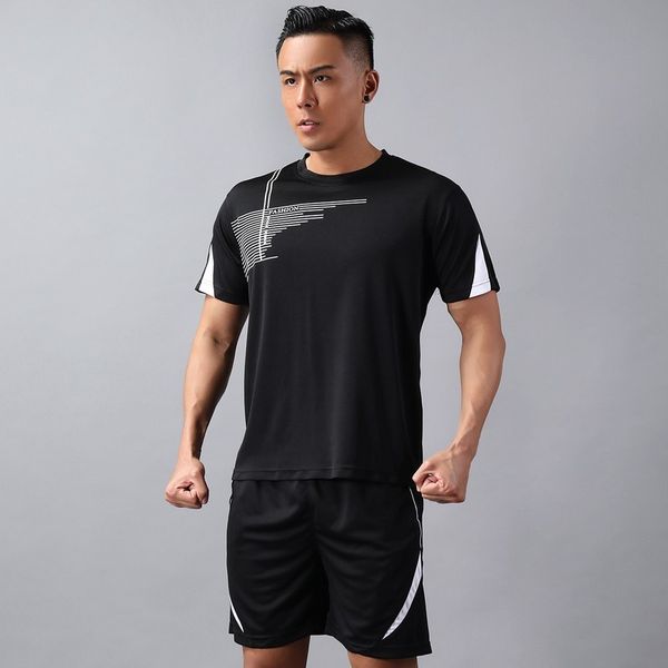 mens designer loose quick-drying sportswear casual short-sleeved shorts sports suit running training suitwms4, Gray
mens designer loose quick-drying sportswear casual short-sleeved shorts sports suit running training suitwms4, Gray
