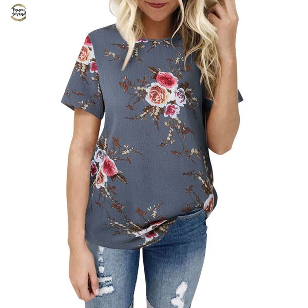 plus size women ladies casual floral printing t shirt short sleeve t shirt women short feminino 28, White
plus size women ladies casual floral printing t shirt short sleeve t shirt women short feminino 28, White