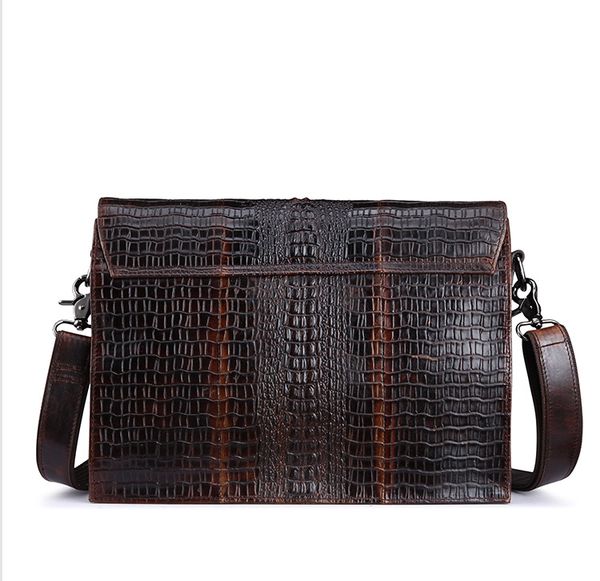 xiyuan men new casual layer cowhide leather shoulder bag oil wax crossbody bag crocodile pattern business messenger bags man
xiyuan men new casual layer cowhide leather shoulder bag oil wax crossbody bag crocodile pattern business messenger bags man