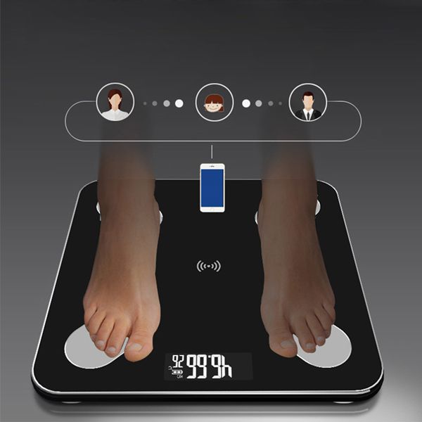 20pcs bluetooth electronic scale body fat scale weight scales weighing for body digital weight scales toughened glass lcd display
20pcs bluetooth electronic scale body fat scale weight scales weighing for body digital weight scales toughened glass lcd display