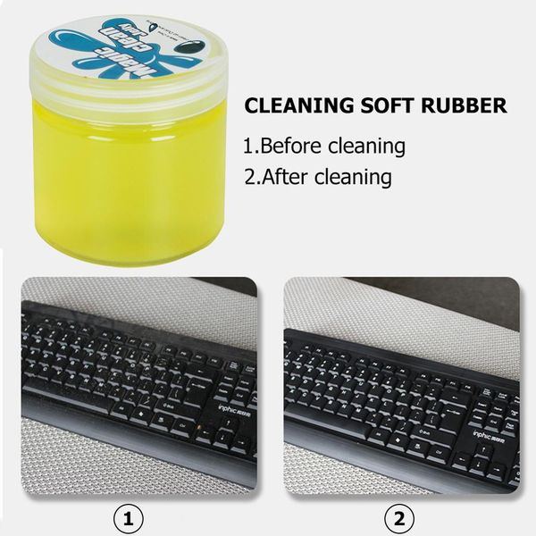 vodool 100g car keyboard gel sticky dust cleaner interior air vent outlet car wash maintenance washer cleaning tool
vodool 100g car keyboard gel sticky dust cleaner interior air vent outlet car wash maintenance washer cleaning tool