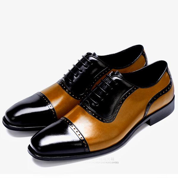 men business shoes formal shoes leather breathable comfortable square toe handmade fashion single shoe men's oxford shoe classic, Black
men business shoes formal shoes leather breathable comfortable square toe handmade fashion single shoe men's oxford shoe classic, Black