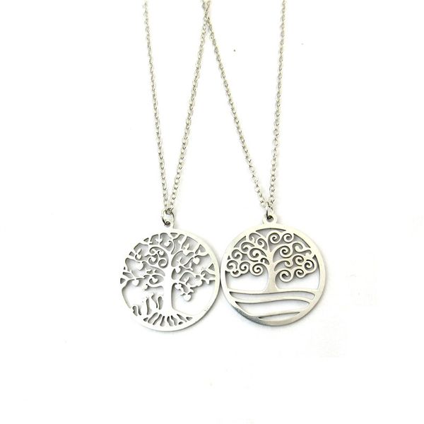 stainless steel tree of life pendant necklaces for women men sweater chains necklace party fashion jewelry gifts, Silver
stainless steel tree of life pendant necklaces for women men sweater chains necklace party fashion jewelry gifts, Silver