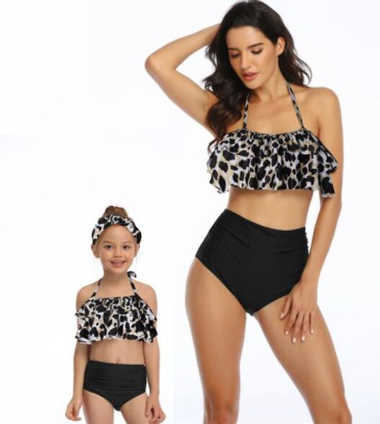 different parent child swimwear print high waisted bikini ruffle mother daughter suit children girls lace up flexible stylish
different parent child swimwear print high waisted bikini ruffle mother daughter suit children girls lace up flexible stylish