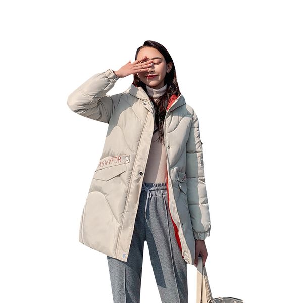 2019 fashion women coat medium long winter down jacket women plus size thicken harajuku bread parka warm jacket hooded overcoat, Tan;black
2019 fashion women coat medium long winter down jacket women plus size thicken harajuku bread parka warm jacket hooded overcoat, Tan;black