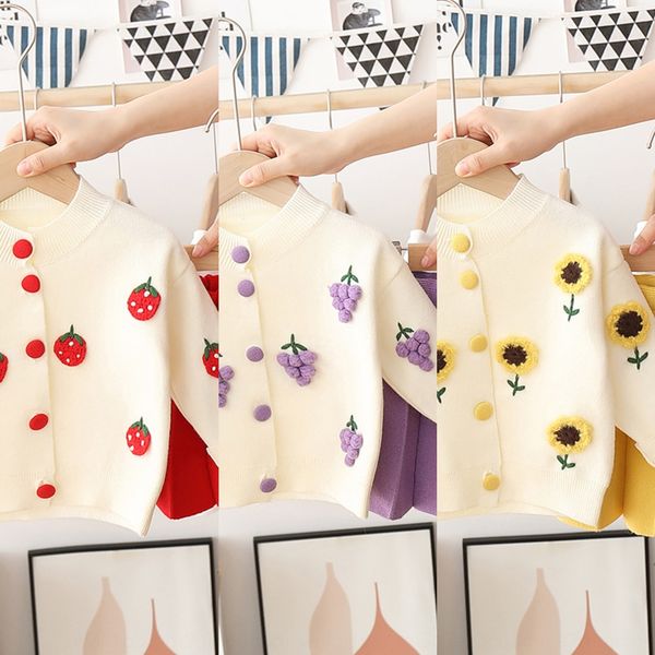 2020 fruit children's clothing clothing children's sweater girl's suit western-style baby fruit short skirt two-piece set, Blue
2020 fruit children's clothing clothing children's sweater girl's suit western-style baby fruit short skirt two-piece set, Blue