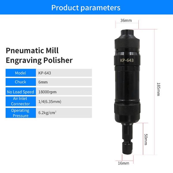 portable professional 1/4" air die grinder handheld pneumatic tool grinding mill engraving polisher
portable professional 1/4" air die grinder handheld pneumatic tool grinding mill engraving polisher