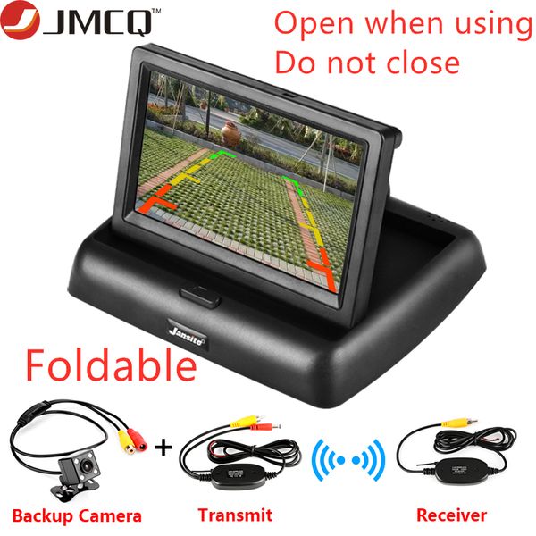 4.3 inch wireless tft lcd car monitor foldable monitor display reverse camera parking system for car rearview monitors ntsc pal
4.3 inch wireless tft lcd car monitor foldable monitor display reverse camera parking system for car rearview monitors ntsc pal