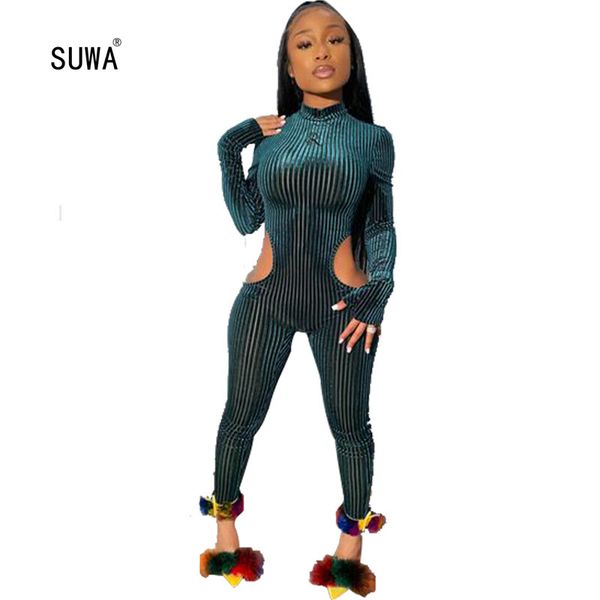 2020 autumn evening party wear hollow out bodycon jumpsuit overalls women's o neck long sleeve long pants, Black;white
2020 autumn evening party wear hollow out bodycon jumpsuit overalls women's o neck long sleeve long pants, Black;white