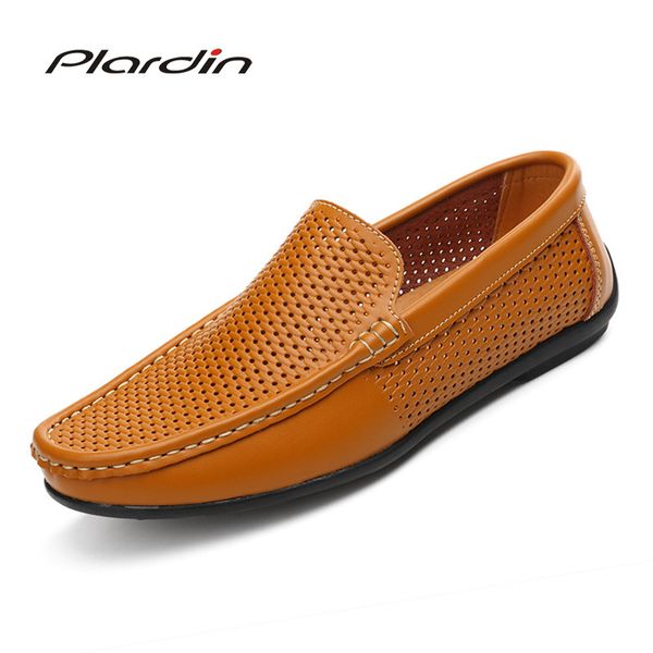 plardin new brand fashion casual cutouts soft comfortable men loafers sewing concise leather shoes man flats shoes, Black
plardin new brand fashion casual cutouts soft comfortable men loafers sewing concise leather shoes man flats shoes, Black