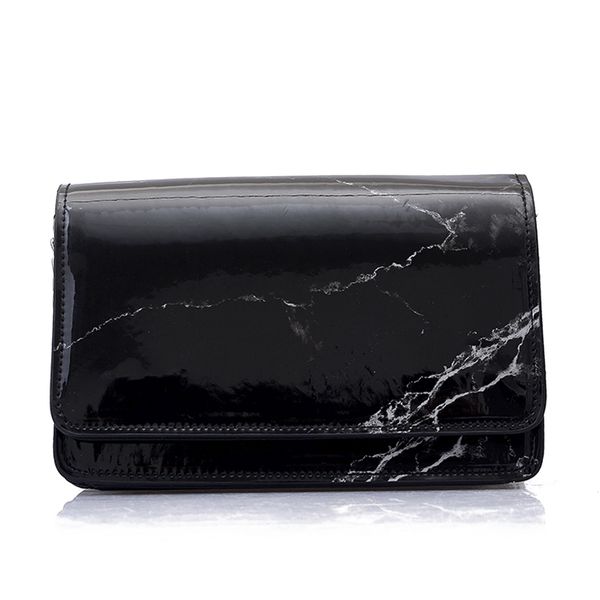women new fashion summer marble pattern glossy leather chic chain bag shoulder bag handbags messenger black
women new fashion summer marble pattern glossy leather chic chain bag shoulder bag handbags messenger black