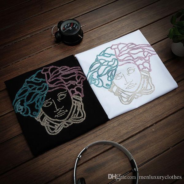 Brand luxury ver t hirt men ummer de igner ace hort leeved t hirt top tee