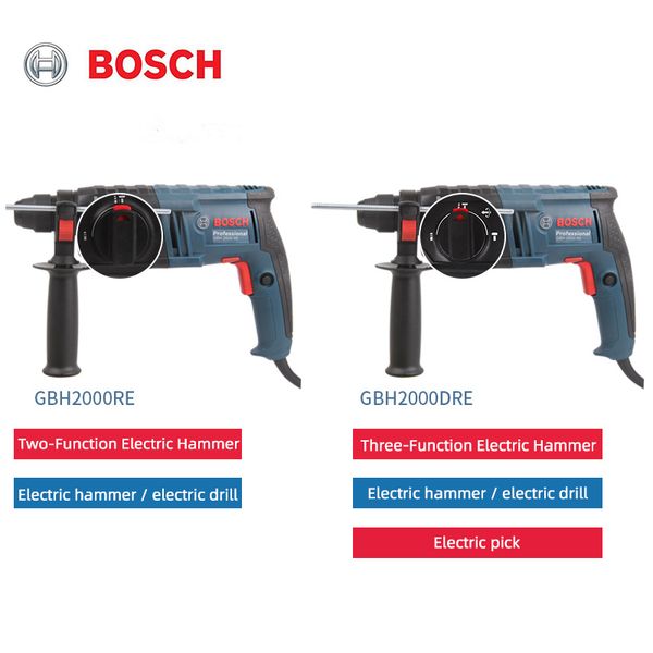 bosch gbh 2000 re / dre electric hammer electric drill picks household multifunctional light tool impact drill
bosch gbh 2000 re / dre electric hammer electric drill picks household multifunctional light tool impact drill