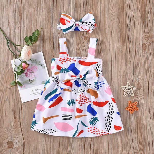 girl's dresses dress for girls 2021 born infant baby suspenders print bow princess headbands costume fille, Red;yellow
girl's dresses dress for girls 2021 born infant baby suspenders print bow princess headbands costume fille, Red;yellow