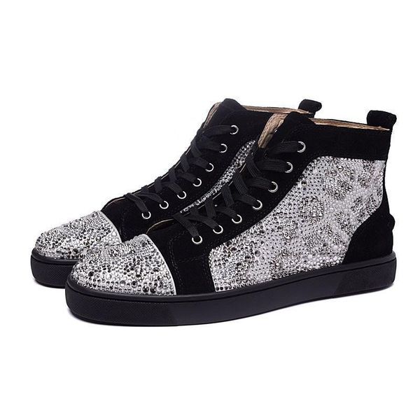 new fashion rivet nail flat shoes red casual shoes men and women party couple leather casual shoes 6fgd, Black
new fashion rivet nail flat shoes red casual shoes men and women party couple leather casual shoes 6fgd, Black