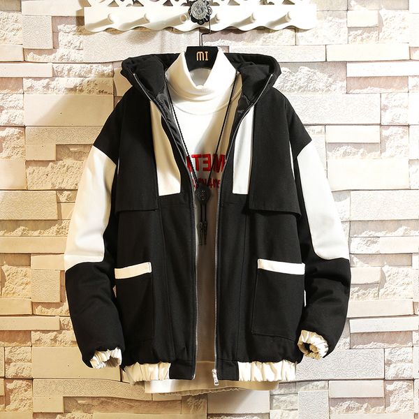 brand 2019 winter padded warm coats and jackets men's windbreakers clothes with big pocket parkas plus asian size m-5xl, Black
brand 2019 winter padded warm coats and jackets men's windbreakers clothes with big pocket parkas plus asian size m-5xl, Black
