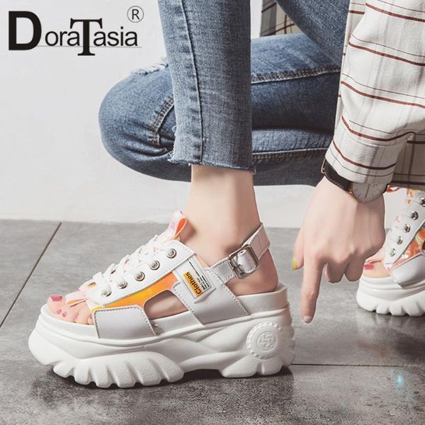 doratasia girl summer fashion high platform sandals summer sweet casual beach sandals women ins high wedges shoes woman, Black
doratasia girl summer fashion high platform sandals summer sweet casual beach sandals women ins high wedges shoes woman, Black
