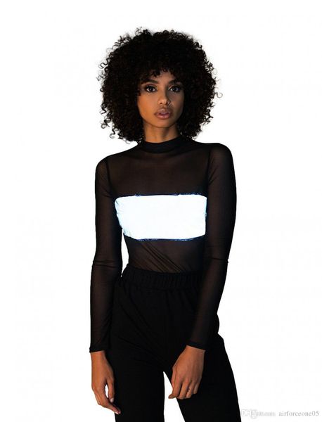 summer womens reflective tshirts fashion gauze blouse long sleeved button rompers skinny female clothing new arrival, White
summer womens reflective tshirts fashion gauze blouse long sleeved button rompers skinny female clothing new arrival, White