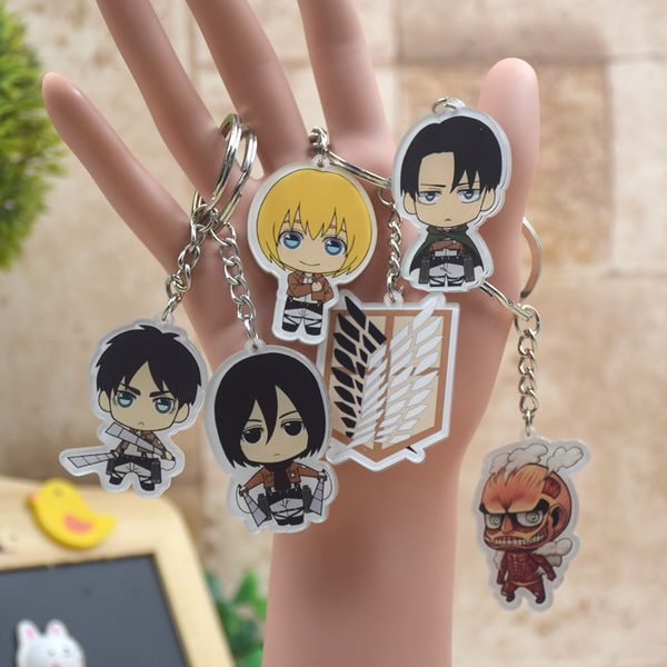 attack on titan keychain shingeki no kyojin key chain acrylic pendant car key accessories ring xs-2, Silver
attack on titan keychain shingeki no kyojin key chain acrylic pendant car key accessories ring xs-2, Silver