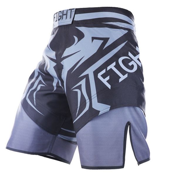 new mma polyester loose mma fight fitness shorts muay thai men shortsyyam, White;black 
new mma polyester loose mma fight fitness shorts muay thai men shortsyyam, White;black