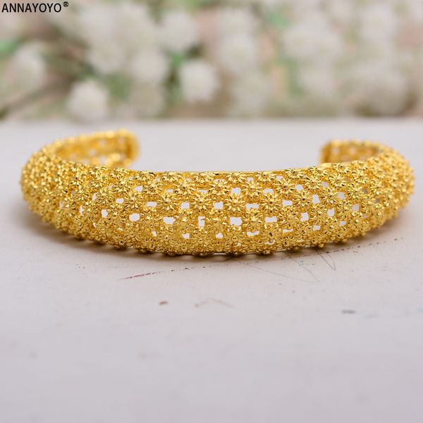 annayoyo 1 pcs new fashion 24k gold color wedding bangles for women bride bracelets ethiopian/france/african/dubai jewelry gifts, Black
annayoyo 1 pcs new fashion 24k gold color wedding bangles for women bride bracelets ethiopian/france/african/dubai jewelry gifts, Black