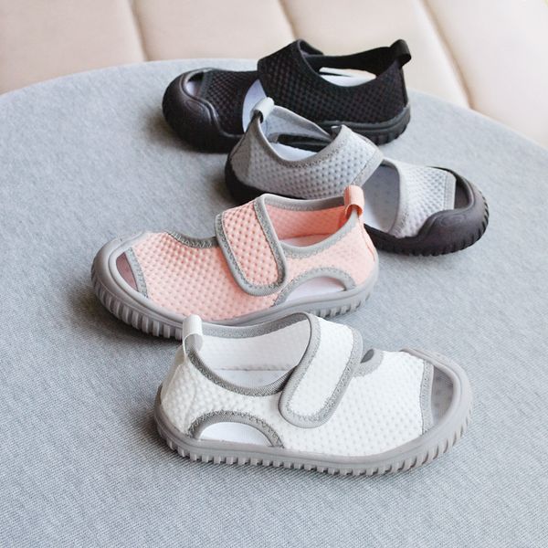 summer children's mesh sport sandals new style baby boys girls soft bottom hollow shoes toddler kids anti-kick sandals, Black;red
summer children's mesh sport sandals new style baby boys girls soft bottom hollow shoes toddler kids anti-kick sandals, Black;red
