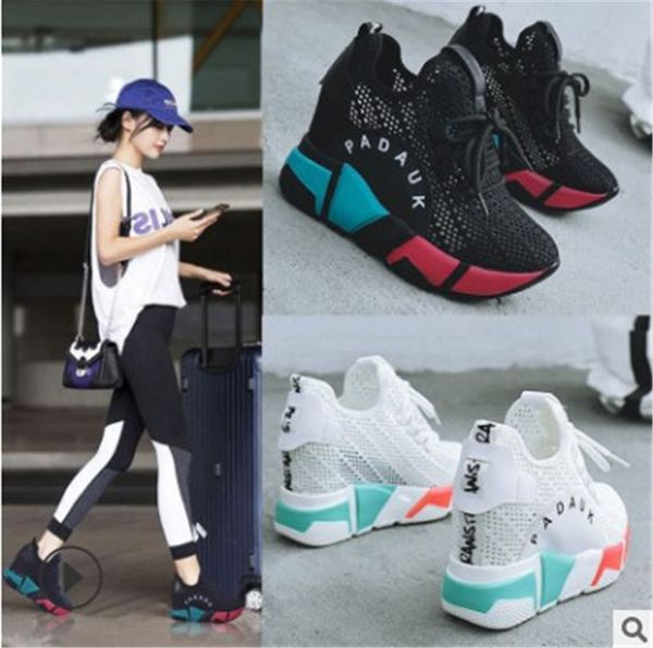 womens sneakers platform creeper high hidden wedge heel lace sport shoes casual mesh breathable summer black white
womens sneakers platform creeper high hidden wedge heel lace sport shoes casual mesh breathable summer black white