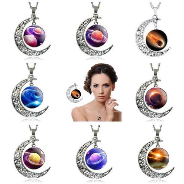 factory direct sales star moon time jewel necklace series dan185 mix order pendant necklaces, Silver
factory direct sales star moon time jewel necklace series dan185 mix order pendant necklaces, Silver