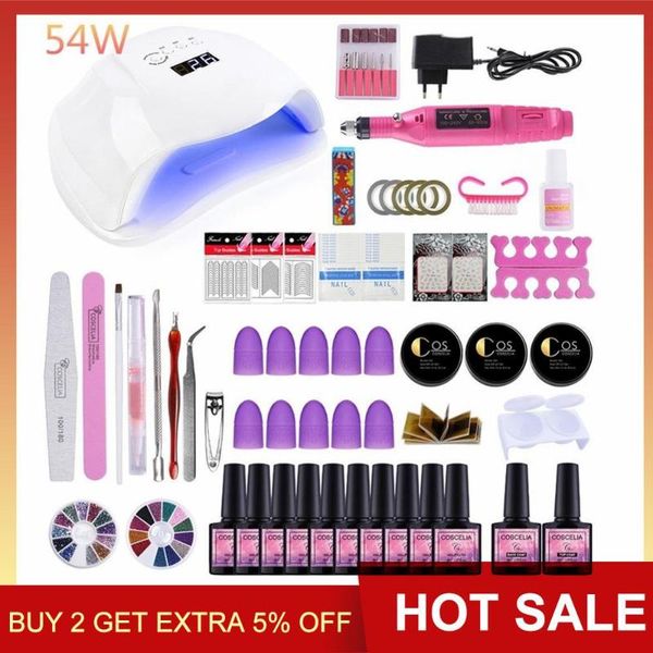 nail art set 36/54w uv led gel lamp for nail manicure set 10pcs gel polish varnish extension brushes tools kit for manicure
nail art set 36/54w uv led gel lamp for nail manicure set 10pcs gel polish varnish extension brushes tools kit for manicure