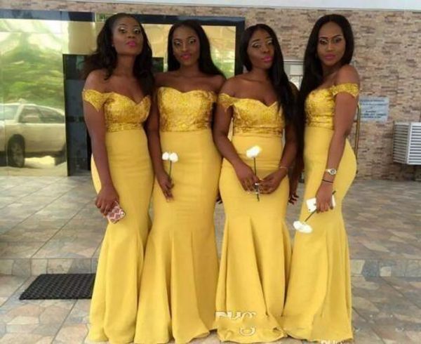 alluring yellow sequined bridesmaids dress mermaid off shoulders v neck with sleeves satin full length party cocktail prom evening dress, White;pink
alluring yellow sequined bridesmaids dress mermaid off shoulders v neck with sleeves satin full length party cocktail prom evening dress, White;pink