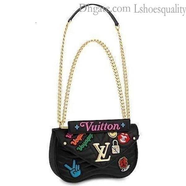 m52564 new wave chain bag mm black new real chain bag handbags shoulder messenger bags totes
m52564 new wave chain bag mm black new real chain bag handbags shoulder messenger bags totes