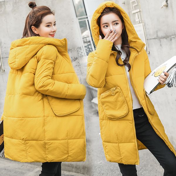 new 2018 thick warm hooded long down parkas women down jacket winter coat cotton padded jacket woman winter coat female, Black
new 2018 thick warm hooded long down parkas women down jacket winter coat cotton padded jacket woman winter coat female, Black
