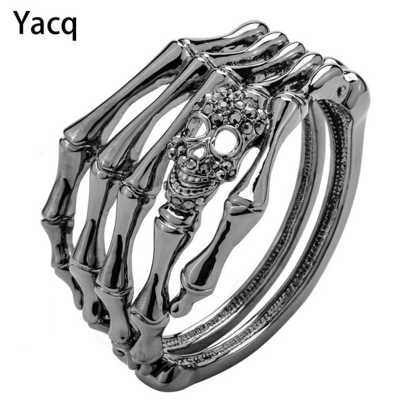 yacq skull skeleton hand bracelet bangle biker gothic jewelry gifts women her girlfriend antique silver color d08 dropshipping, Black
yacq skull skeleton hand bracelet bangle biker gothic jewelry gifts women her girlfriend antique silver color d08 dropshipping, Black