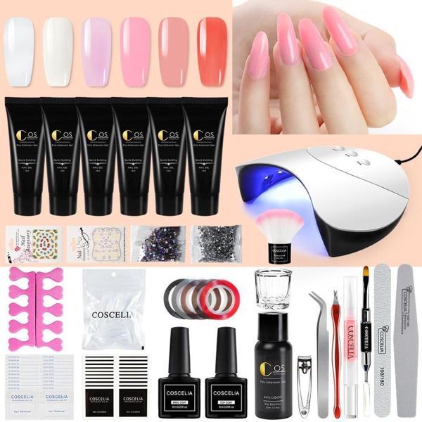 coscelia nail set quick building for nail extension dry builder 36w lamp stickers for nails design
coscelia nail set quick building for nail extension dry builder 36w lamp stickers for nails design