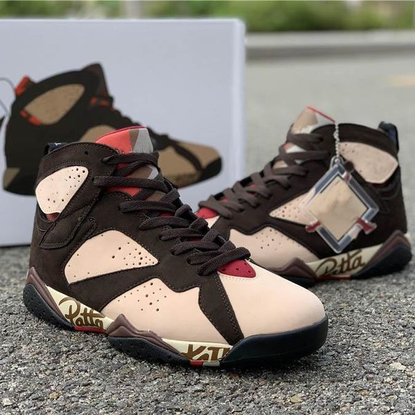 Original Patta Basketball Shoes 7 OG SP Multi Color Mens Designer Shoes Upper Outdoor Athletic Sports Sneakers 2019
Original Patta Basketball Shoes 7 OG SP Multi Color Mens Designer Shoes Upper Outdoor Athletic Sports Sneakers 2019