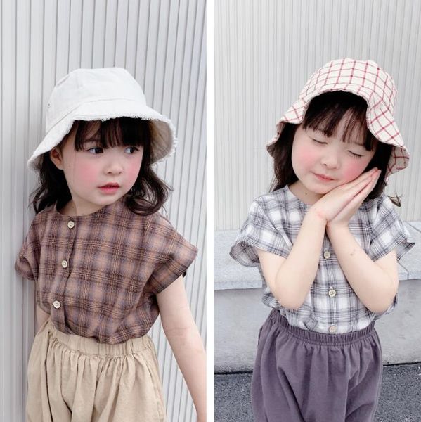 2020 new wholesale baby girls plaid shirt summer kids girls blouse girl clothes 1-6 years, White;black
2020 new wholesale baby girls plaid shirt summer kids girls blouse girl clothes 1-6 years, White;black