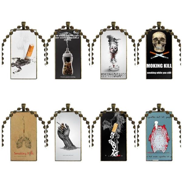 custom cool cigaret smoking kills for girls gifts glass cabochon choker pendant rectangle necklace bronze color jewelry, Silver
custom cool cigaret smoking kills for girls gifts glass cabochon choker pendant rectangle necklace bronze color jewelry, Silver