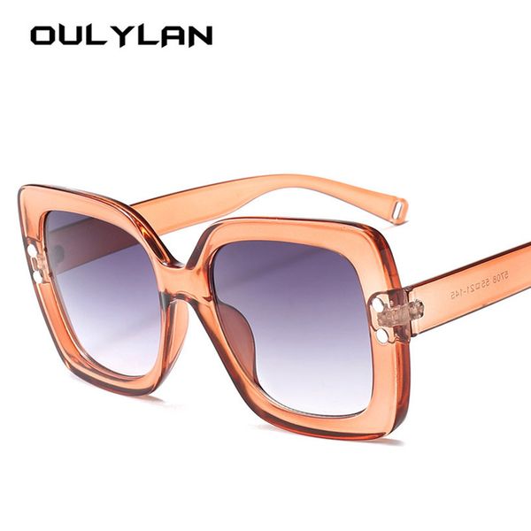oulylan women oversized sunglasses vintage transparent gradient sun glasses ladeis big frame design eyewear uv400, White;black
oulylan women oversized sunglasses vintage transparent gradient sun glasses ladeis big frame design eyewear uv400, White;black
