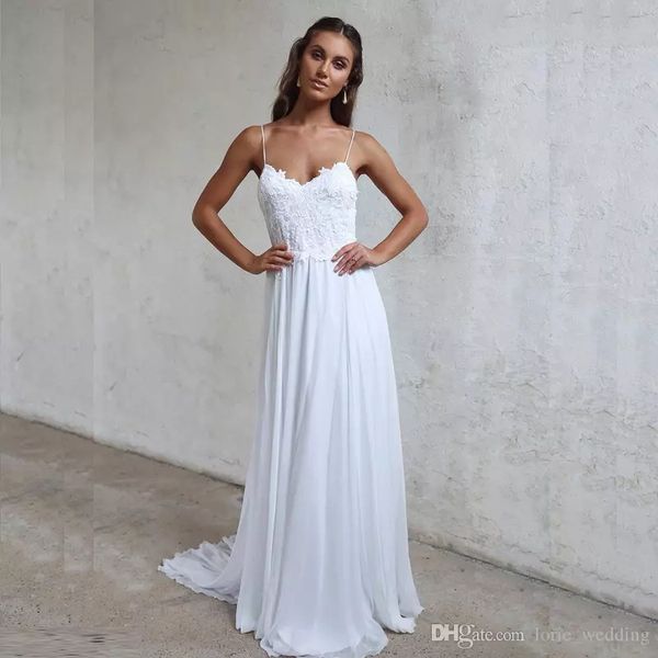 Lorie beach paghetti trap wedding dre e 2019 vintage lace boho chiffon long bridal dre real image ve tido de novia cu tom made
Lorie beach paghetti trap wedding dre e 2019 vintage lace boho chiffon long bridal dre real image ve tido de novia cu tom made