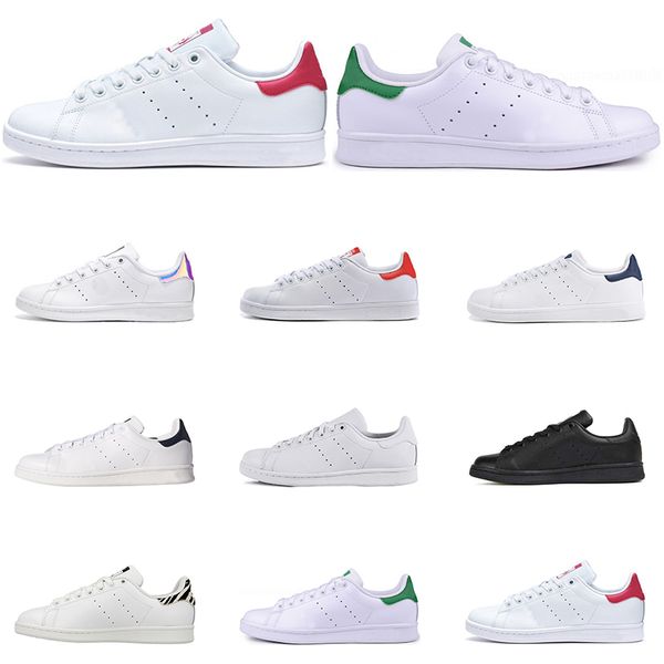 2020 fashion smith men women leather shoes black white red blue silver pink green comfortable outdoor casual sneakers trainers size 36-45
2020 fashion smith men women leather shoes black white red blue silver pink green comfortable outdoor casual sneakers trainers size 36-45