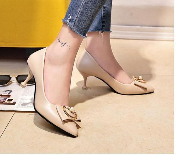 2020 spring and autumn with new style fashion high heel fine heel pointed end women's shoes @mqwbh380, Black
2020 spring and autumn with new style fashion high heel fine heel pointed end women's shoes @mqwbh380, Black