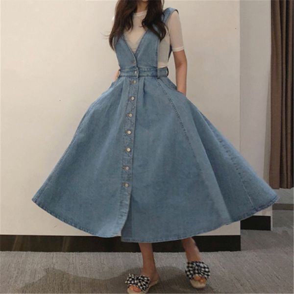 woman clothing womens dress women denim dress 2019 fashion single breasted spaghetti strap dress women tunic big hem backless vestidos, Black;gray
woman clothing womens dress women denim dress 2019 fashion single breasted spaghetti strap dress women tunic big hem backless vestidos, Black;gray