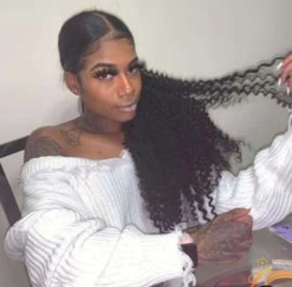 shake and go curly ponytail hair extension african american human hair ponytail with drawstring easy sleek pony tail 120g, Black
shake and go curly ponytail hair extension african american human hair ponytail with drawstring easy sleek pony tail 120g, Black