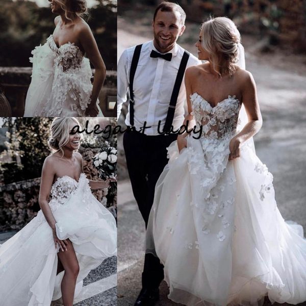 Boho Lace 3D Flora Real Wedding Dress 2019 Sweetheart Vintage Bohemian Wedding Gown Country Summer Holiday Beach Bride Dresses
Boho Lace 3D Flora Real Wedding Dress 2019 Sweetheart Vintage Bohemian Wedding Gown Country Summer Holiday Beach Bride Dresses