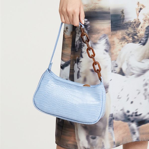 new vintage underarm shoulder bag women 2020 pure color chain crocodile pattern handbag fashion female crossbody bags
new vintage underarm shoulder bag women 2020 pure color chain crocodile pattern handbag fashion female crossbody bags