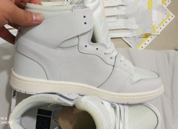 OW Off 1S Basketball Shoes I WHITE Red Chicago Red UNC Blue Sports Sneakers , AQ0818-148 AQ0818-100 AA3834-101
